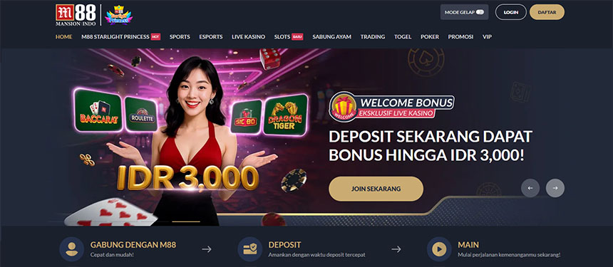 Read more about the article Bonus Promosi Menarik di M88 Casino Online